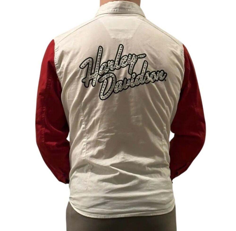 Vintage Harley Davidson Button Up Women's Shirt -RARE FIND